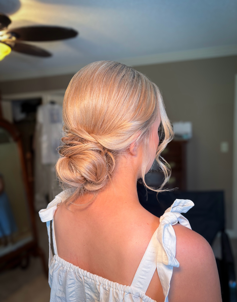 Bridal Hair at Kassidy and Bentley in Scottsboro, AL