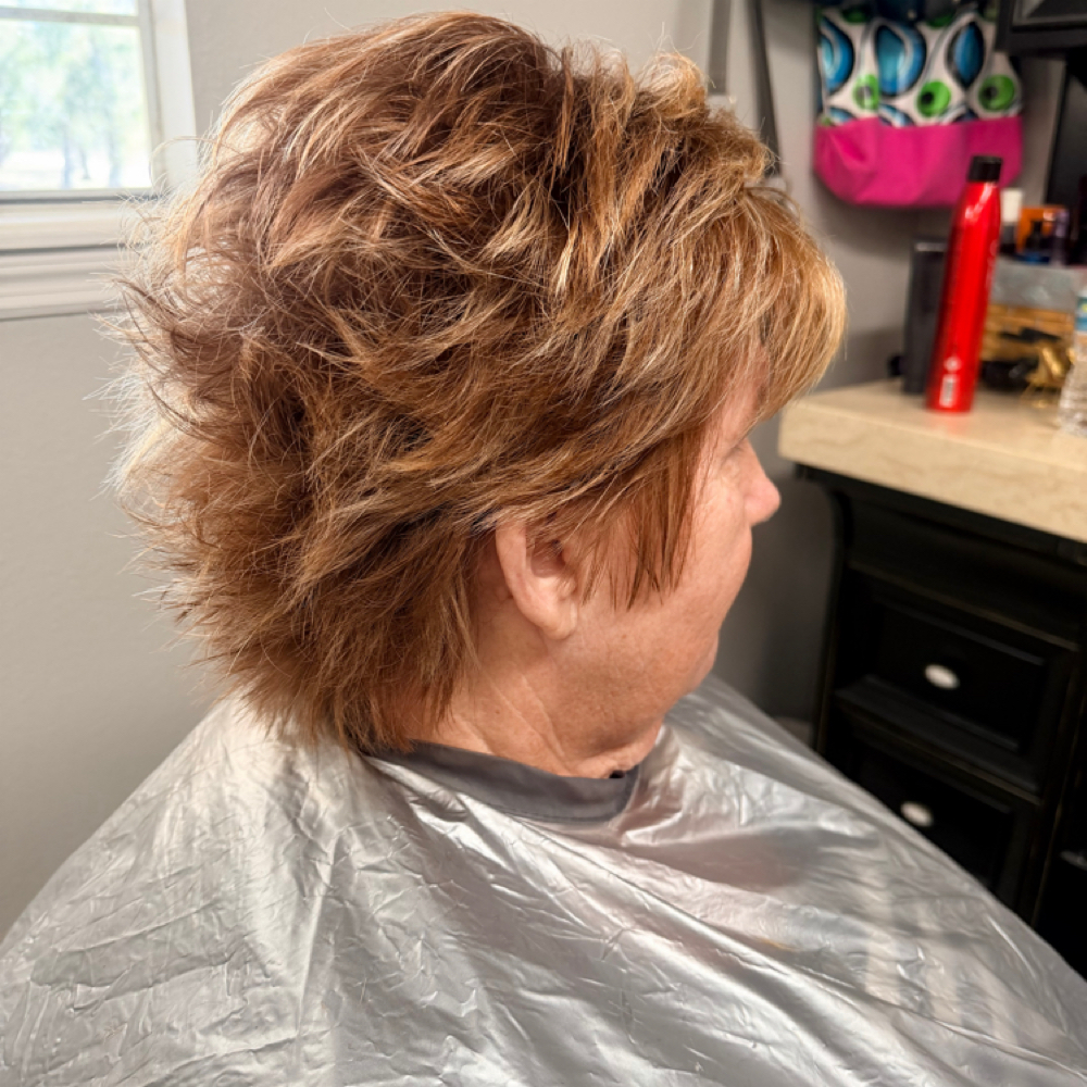 Root Color Touch Up W Highlites at Tammy Dobeck in Live Oak, FL