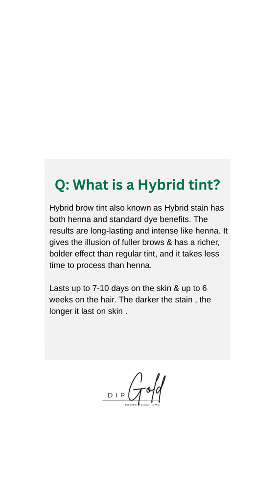 Brow Hybrid Tint + Brow Sculp