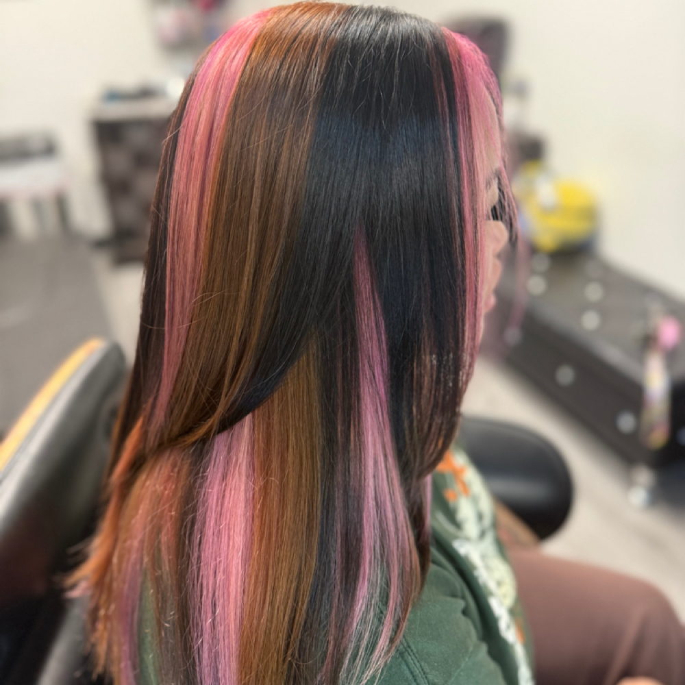 Color Block at Julie’s Beauty Corner in Riverside, CA