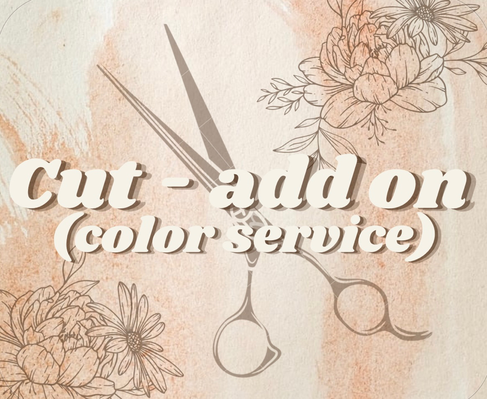 Cut Add On (Color Service)
