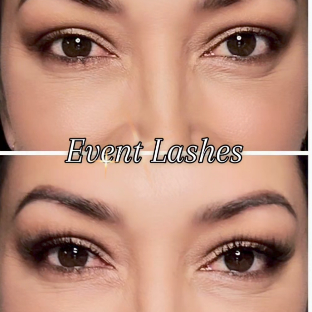 Event Lashes at Beautyfull Esthetics in Riverside, CA