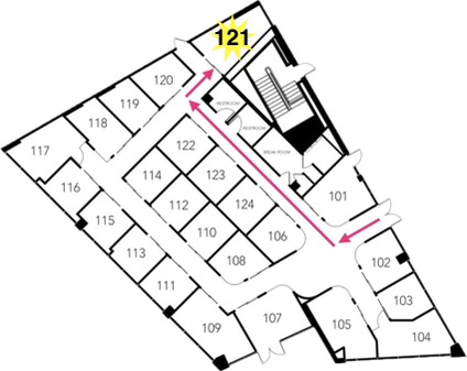 Studio 121 Location