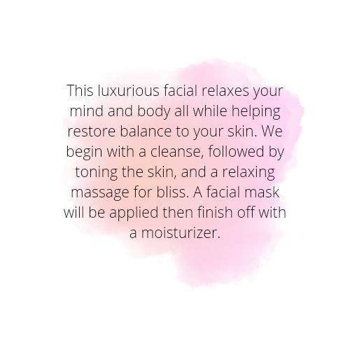 Customizable Spa Facial