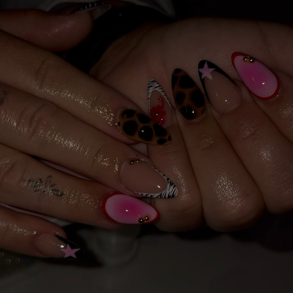 Short Full Set: Gel X at Shapedbyshariee in Youngstown, OH