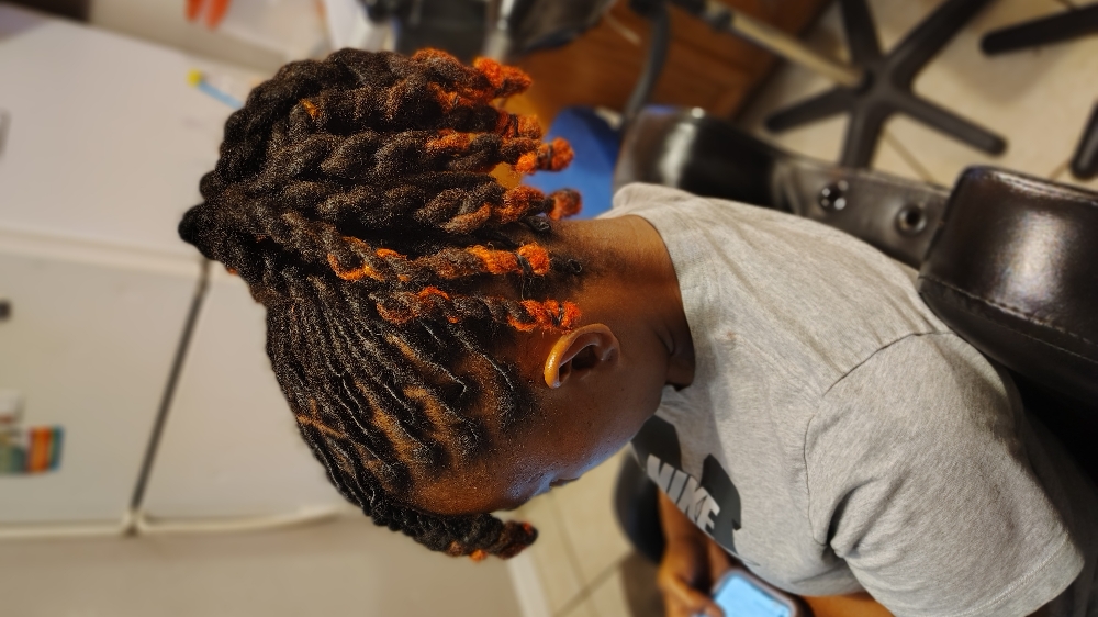 Loc Styling at Naturally Peach Loc Studio in Mount Vernon, GA