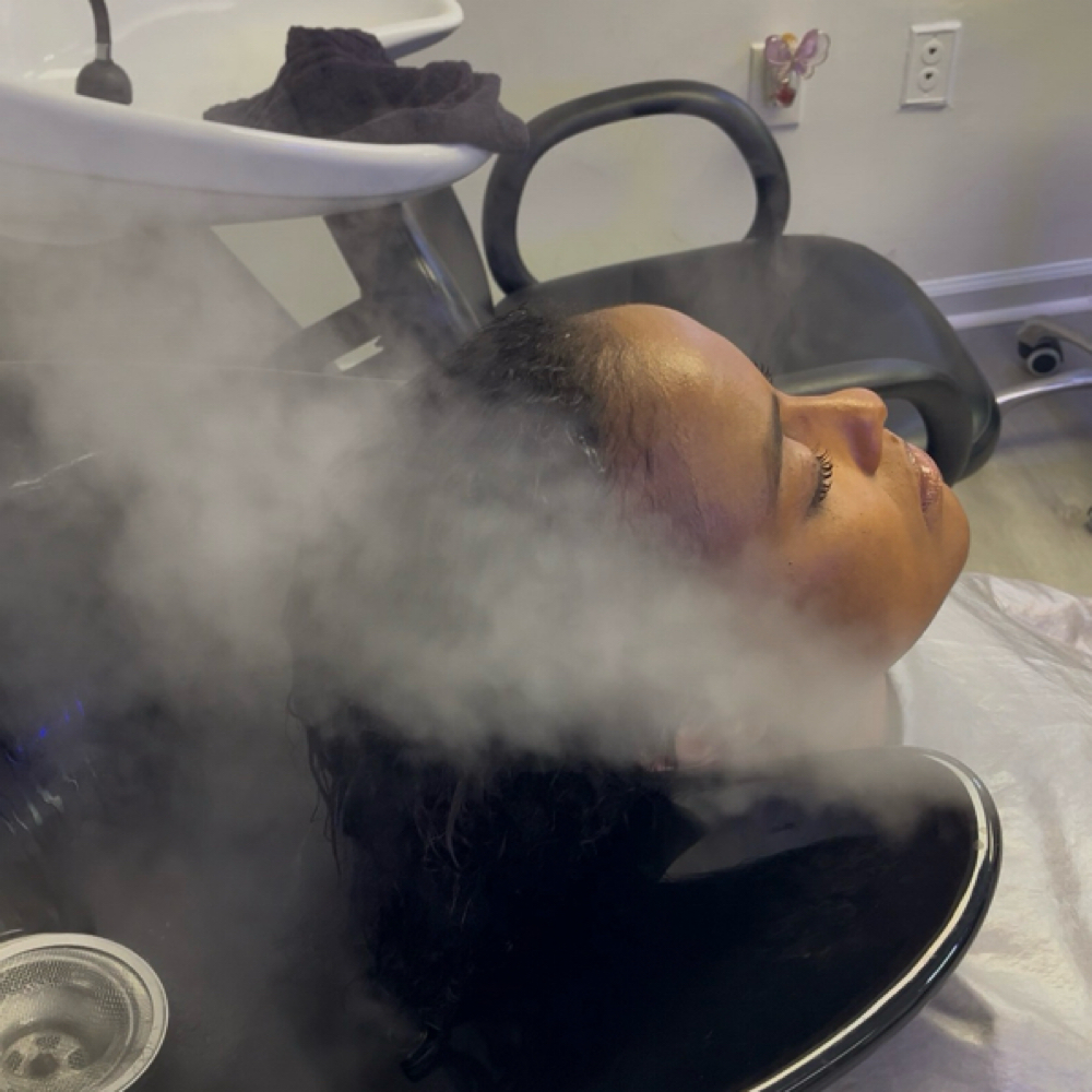 Olaplex Steam Treatment at Angelhairdivinity in Hoover, AL
