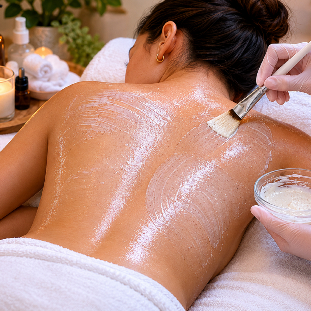 Back Facial Treatment at Two Of Wands Waxing & Skincare in Lafayette, CA