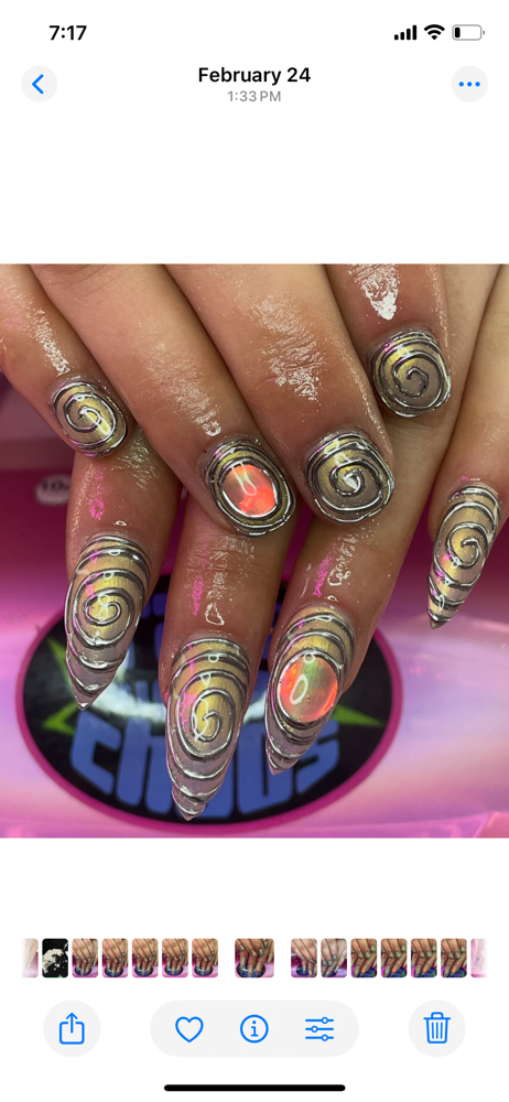 Gel-X Extensions • Tier 2 Art