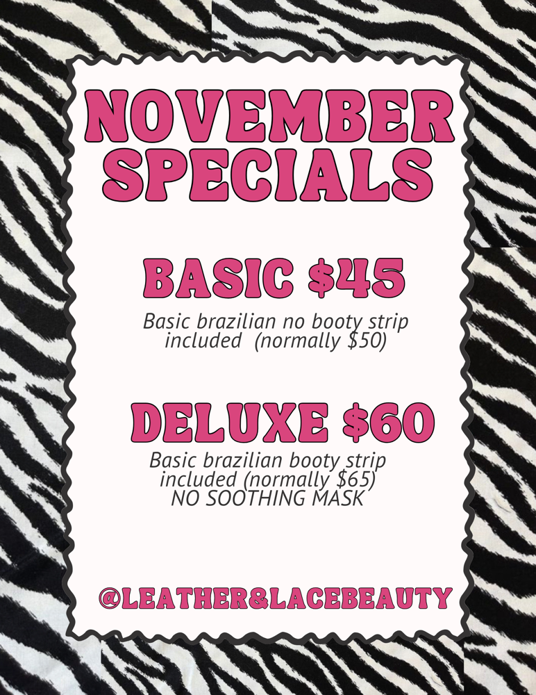 Basic Brazilian (No Butt Strip)