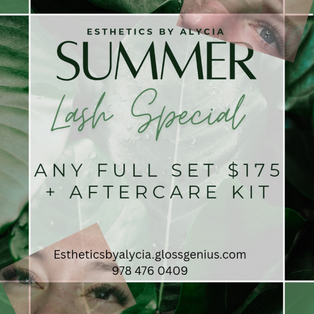 Summer LASH SPECIAL at Esthetics by Alycia in Windham, NH