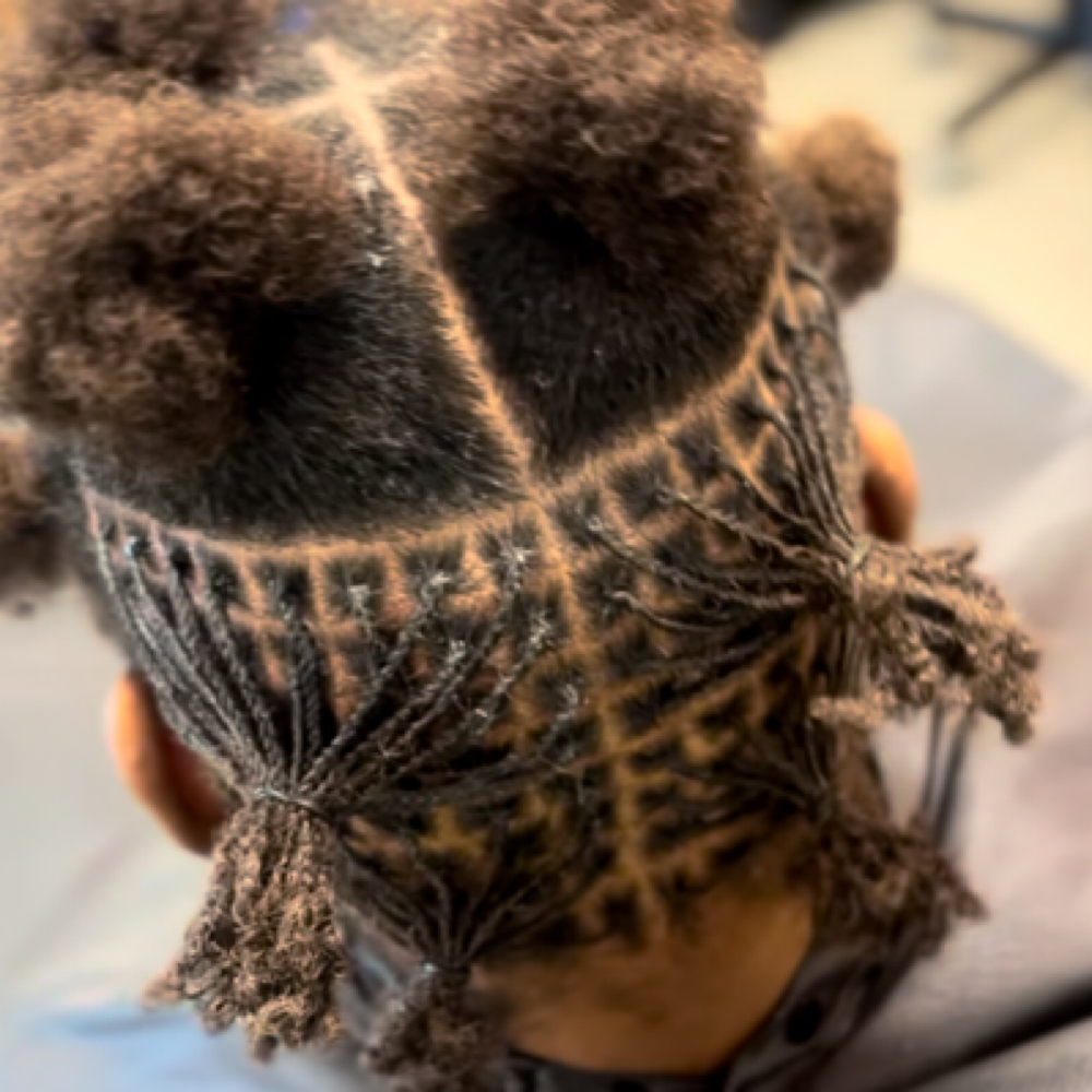 Micro Starter Locs With Braids at Bri Can Do All Things in Colorado Springs, CO
