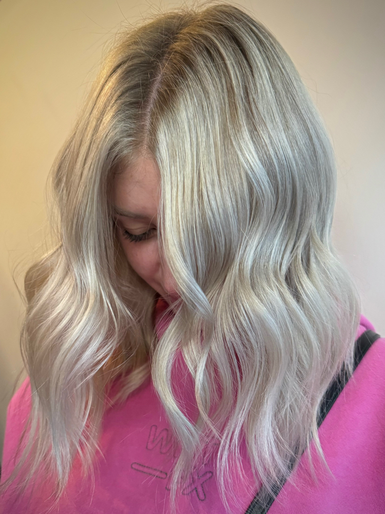 the partial blonde