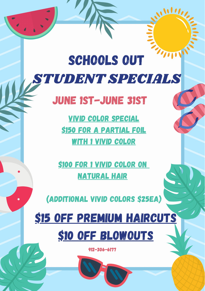 Student Summer Special
