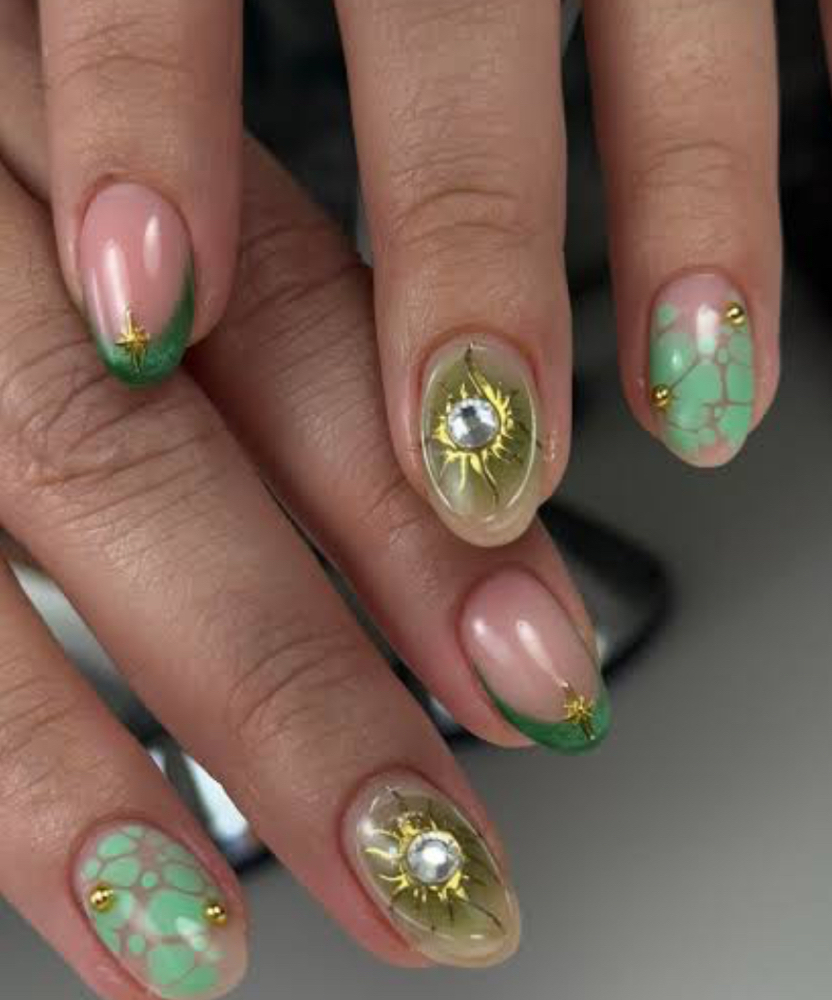 structure gel/builder gel with art