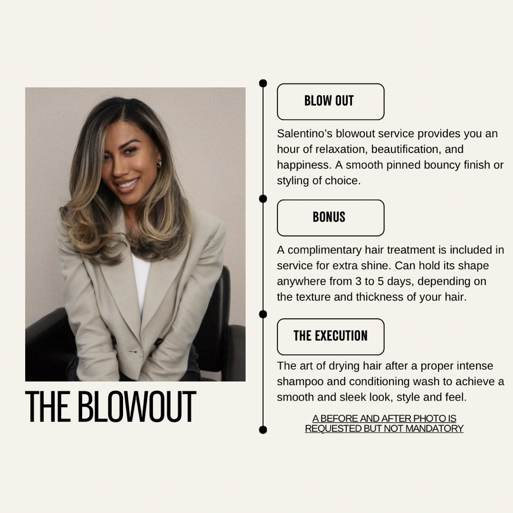 Blow Dry + Style: Single Service