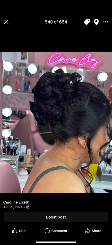 Peinado at CaroLiz Beauty Salon LLC in Cincinnati, OH