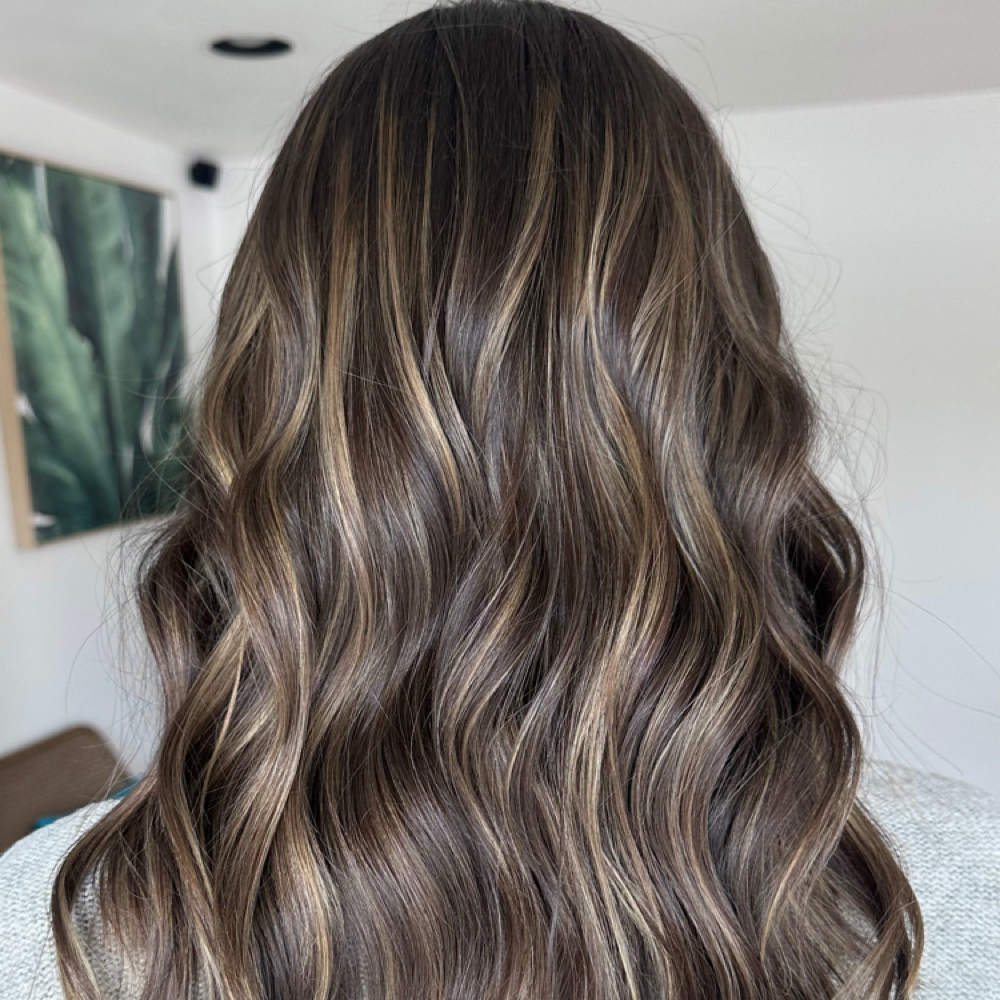Root Touch Up with Highlights/Foils at The Studio in North Berwick, ME