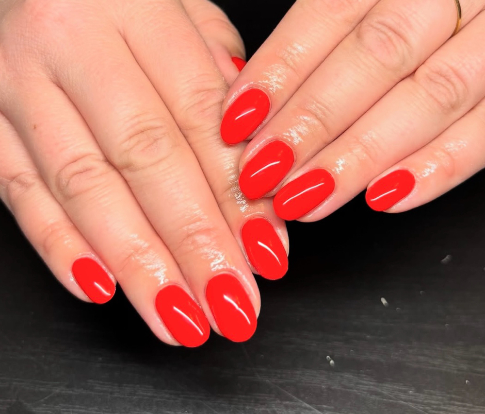 Structured Gel Manicure No Nail Art at Rachel Womack🍊Nail Artist in North Ogden, UT