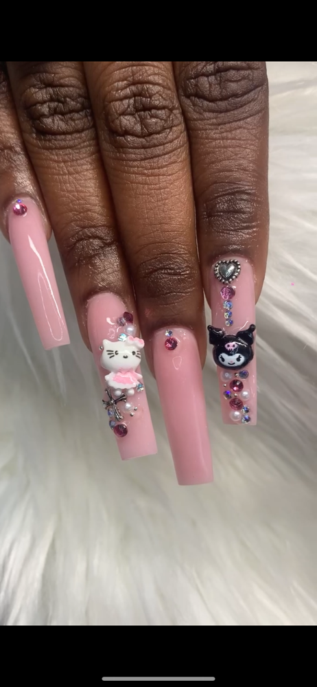 Freestyle Kawaii clusters 2 Nails