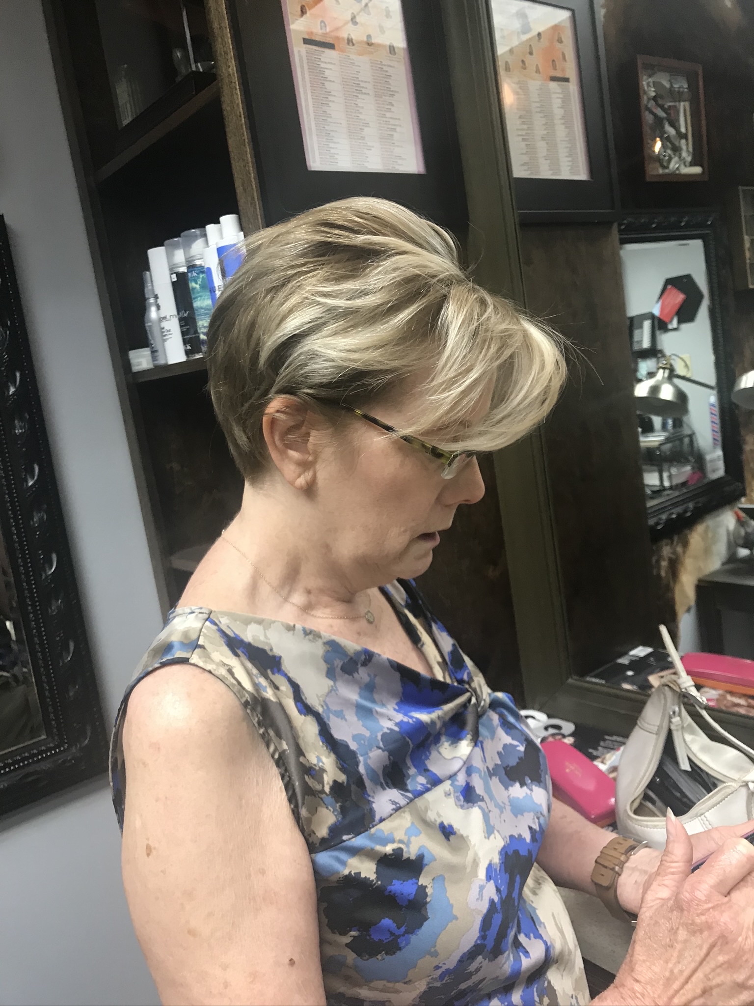 Face-Framing Highlights at Matthew N Shehan Salon LLC in 29607