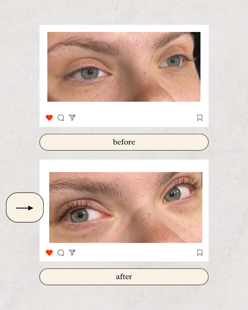 Lash lift & Tint