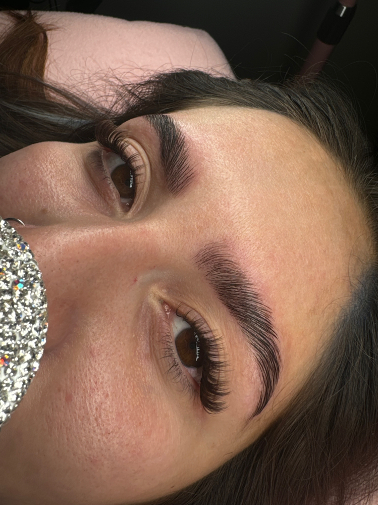 Brow Lamination, Wax & Tint