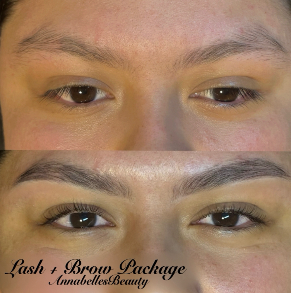 Lash + Brow Package at ANNABELLES BEAUTY in Oceanside, CA