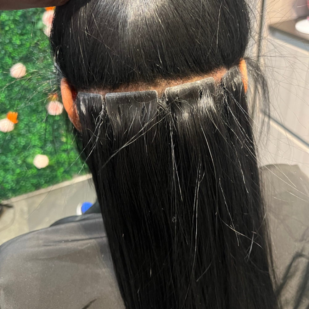 Tape-In Hair Ext TkeOut & PutBackIn at EnhancedbySue in Prairie Village, KS