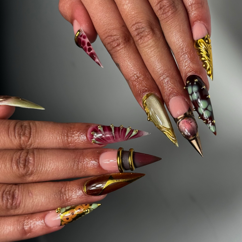 Nail Art Pigments at Nija Jones in White Plains, NY