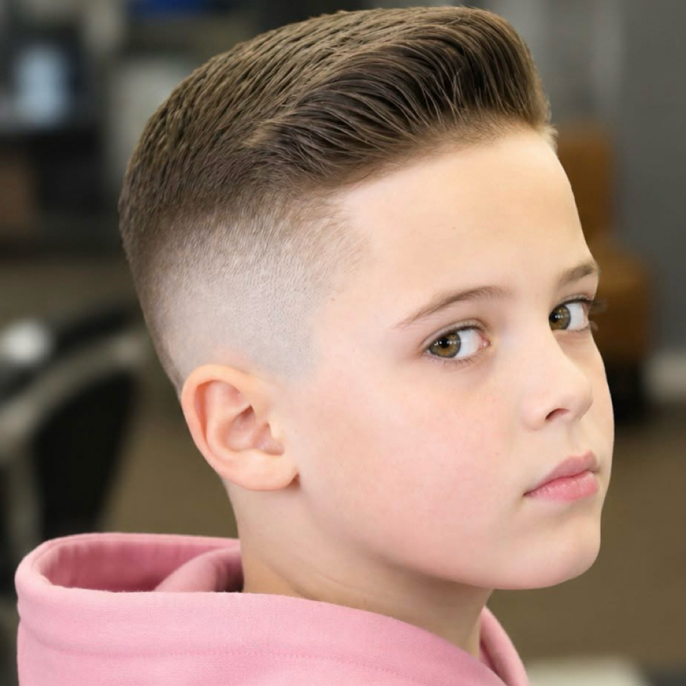 Boy Skin Fade (Under 12) at HIS Palace Men's Grooming in Blaine, MN