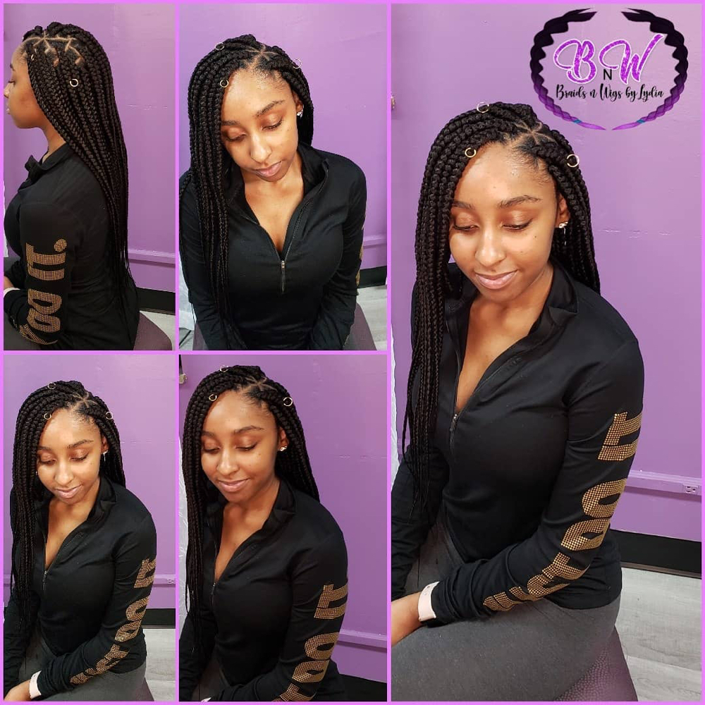 MEDIUM TRIANGLE BOXBRAIDS