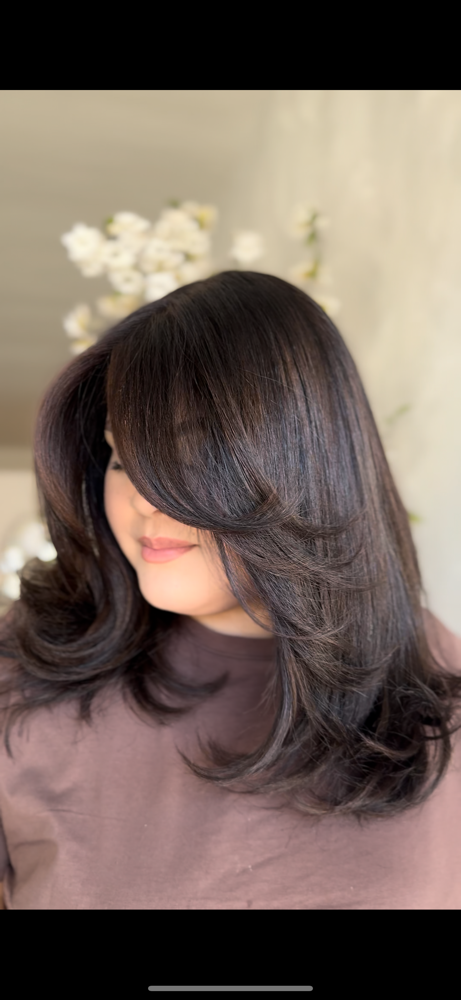 REVERSE BALAYAGE/HIGHLIGHTS at MyGodBeauty in Van Nuys, CA