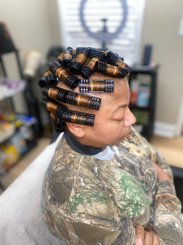 Wash & Roller Set