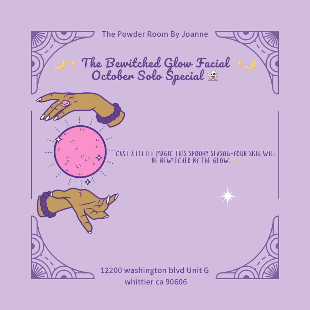 🌙✨ The Bewitched Glow Facial ✨🌙