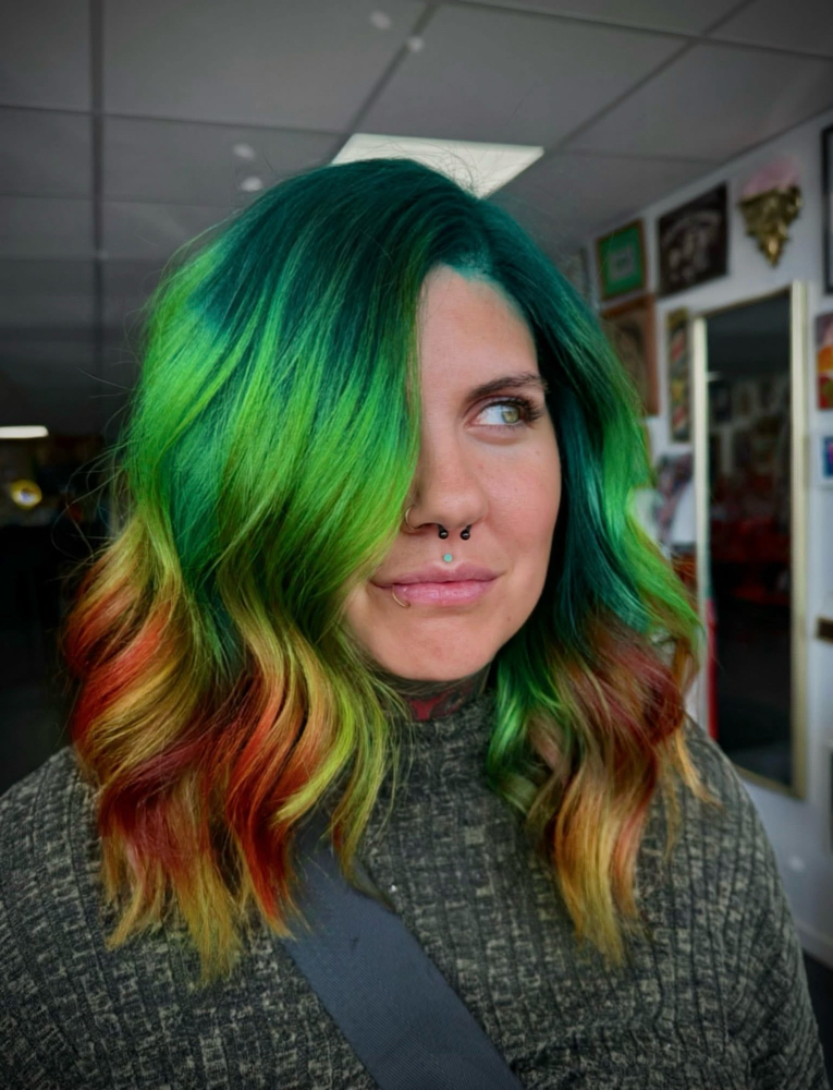 Full Vivid Volor at rissamodestkayhair in Martinsburg, WV