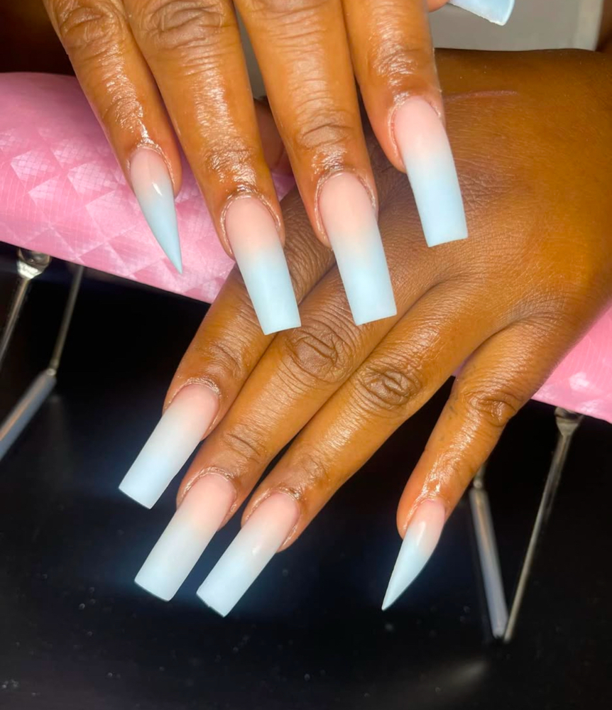 Ombre at Nailed By Jess in Albany, GA