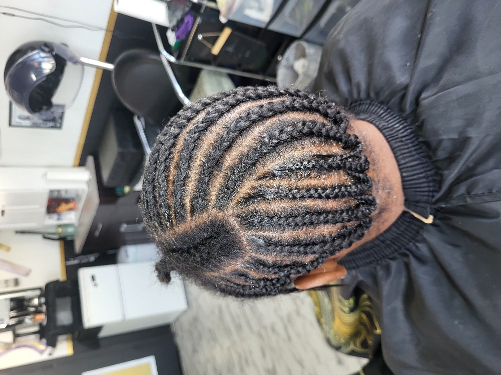 Braid Down For Wig Install
