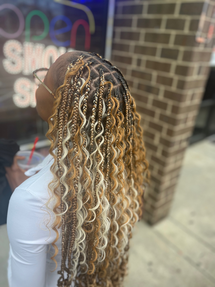 Small Knotless Braids at AJM BEAUTY LLC in Greensboro, NC