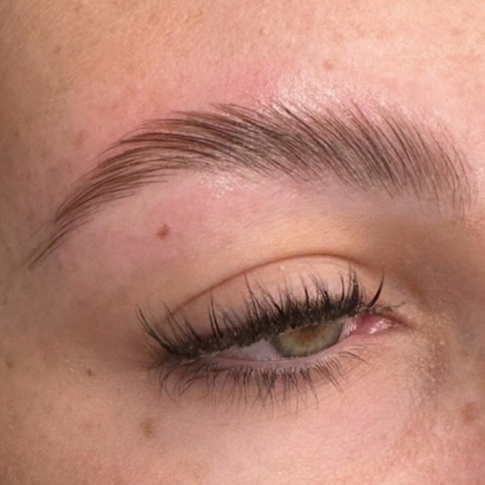 Brow Lamination at Becca Davis Aesthetics in Friendswood, TX