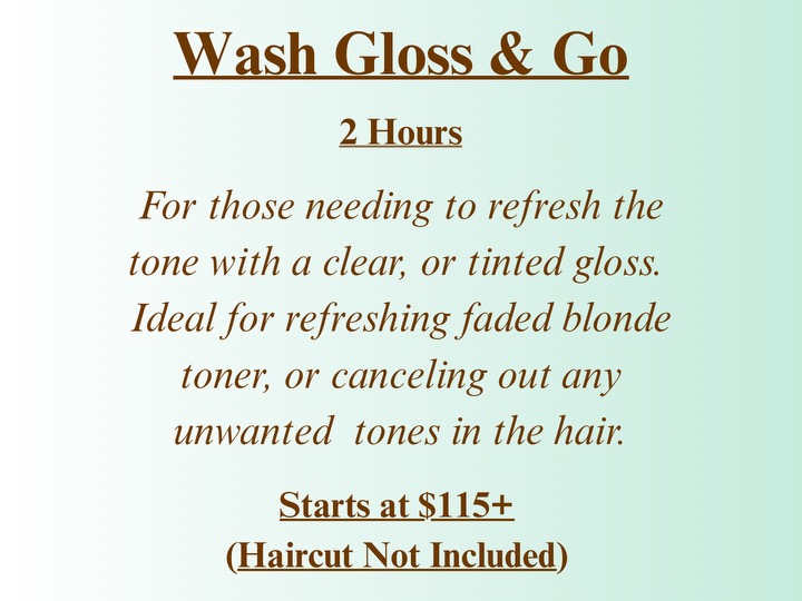 Wash, Gloss & Go