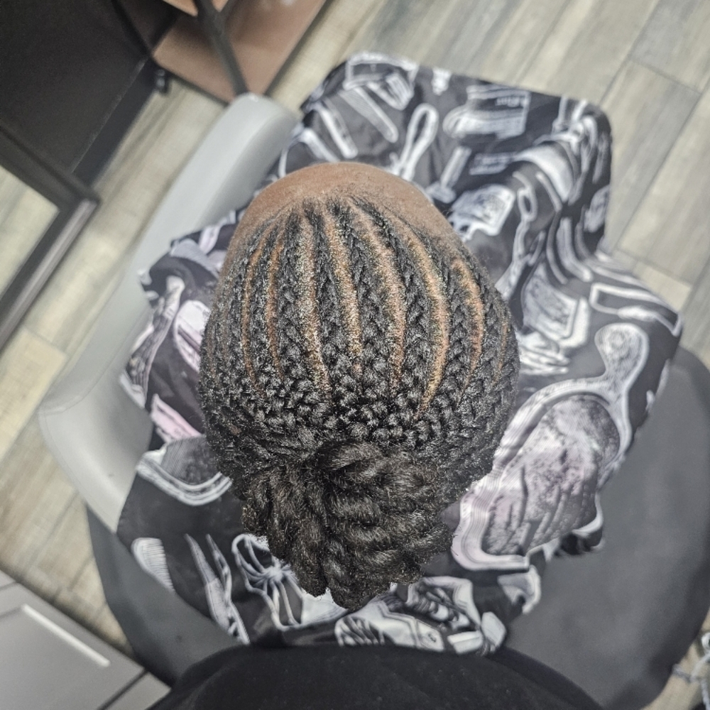 Twists /braids on natural hair at Styles By Carrera in Las Vegas, NV