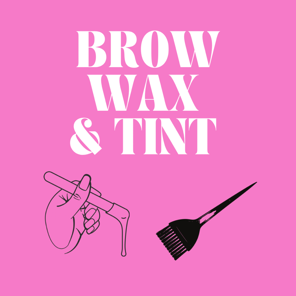 Brow Wax & Tint Combo