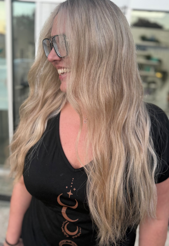 Partial Highlight & Style at Style By Storm in Plano, TX