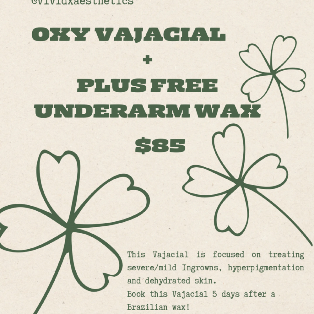 Oxy Glow Vajacial Feb Special ❣️ at Vivid Aesthetics in Norwalk, CA