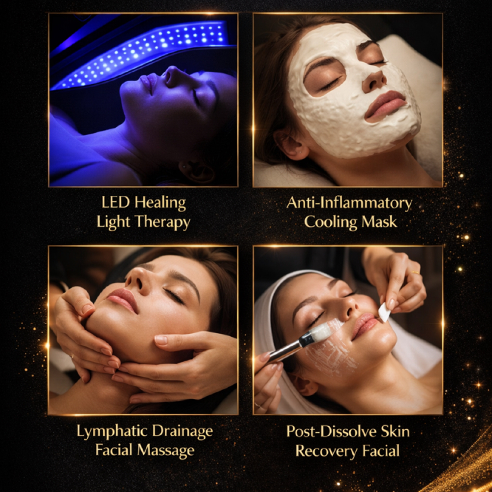 Lymphatic Drainage Facial Massag