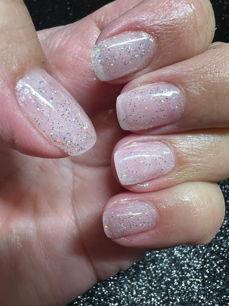 Mani with Lacquer Polish