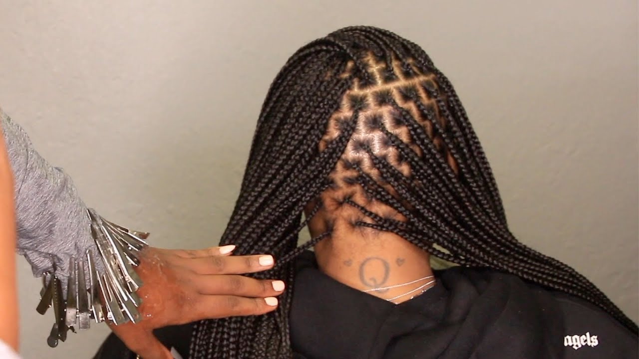Xs Knotless Braids at C&C Hair Collection in Palos Hills, IL