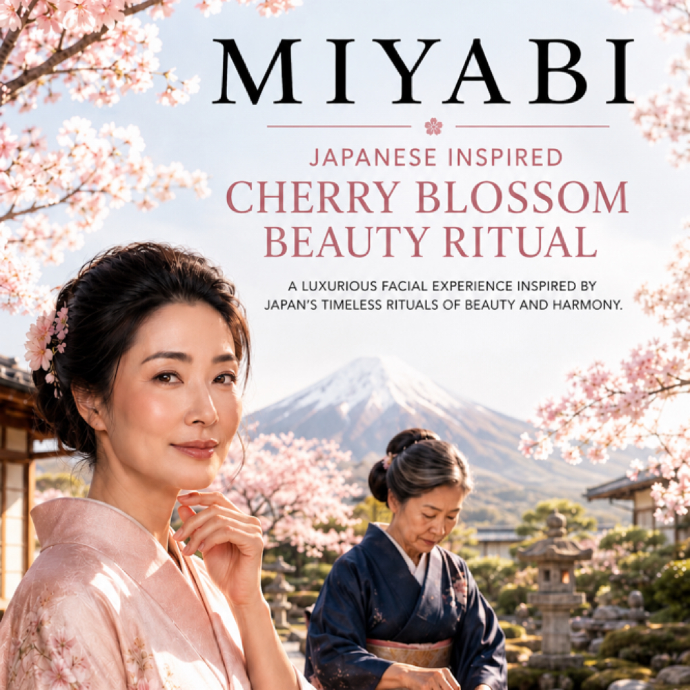 Japanese Inspired Miyabi facial at Glow & Grace Skin Studio in Casper, WY