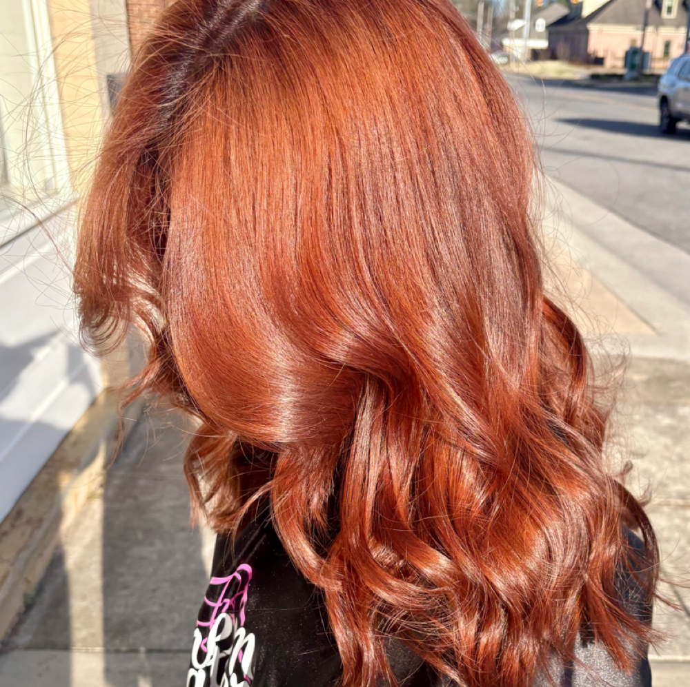 Single Process Color at Glossed by Haley in Athens, AL